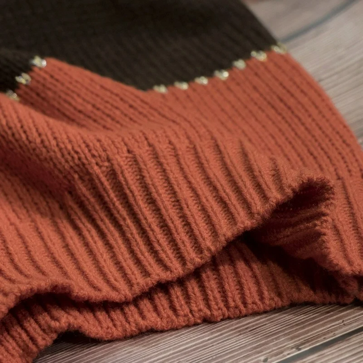 Elisa - Retro and Chic Knit Pullover