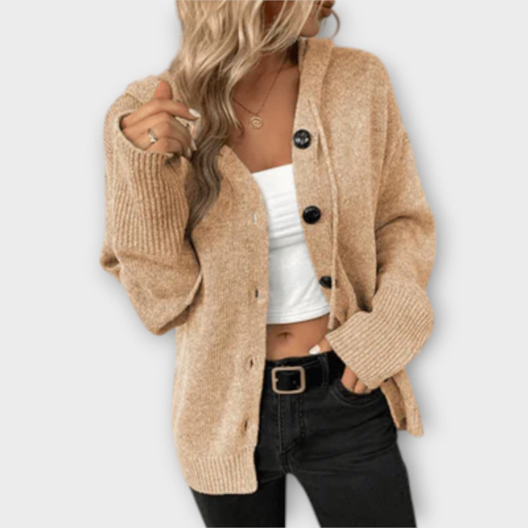 Brittan – Knitted Cardigan with Buttons
