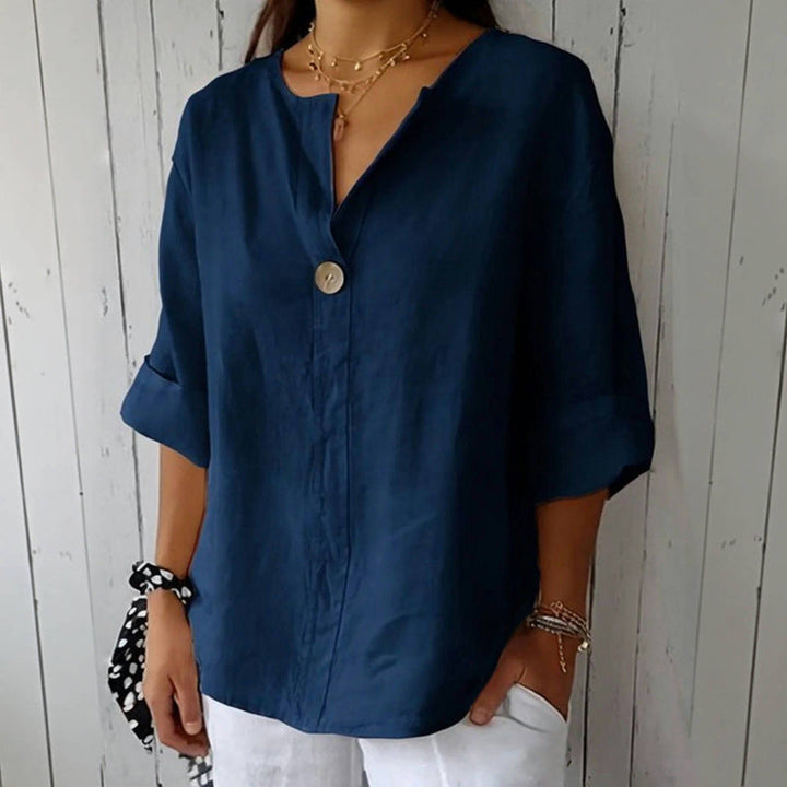 Weekend Serene Blouse - Comfortable and Breezy for Relaxed Days