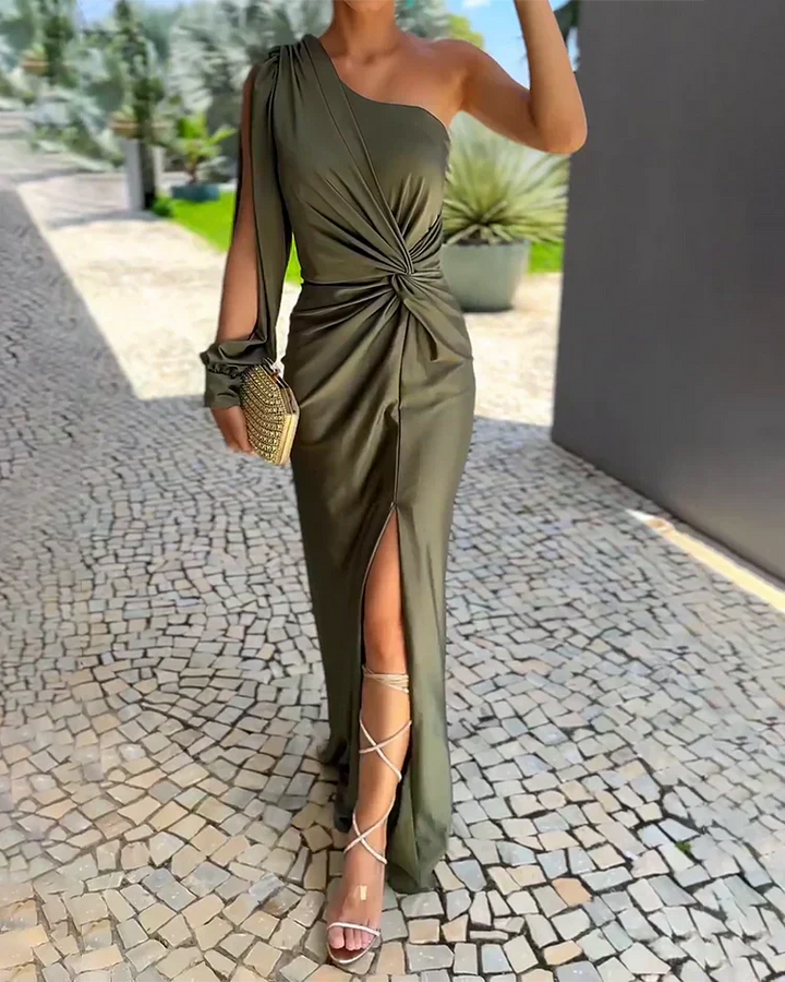 Adele – Classic Evening Maxi Dress