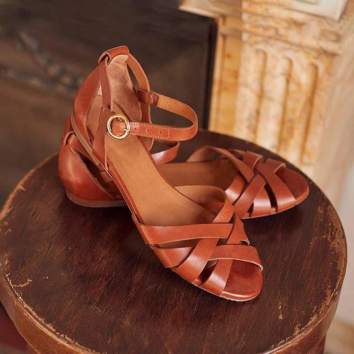 Faith | Srappy Flat Sandals
