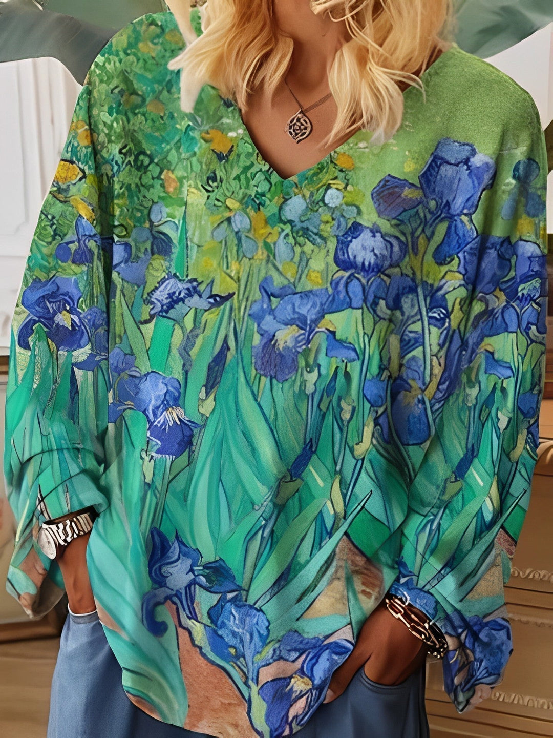 Verity | Van Gogh Art Loose-Fit T-Shirt