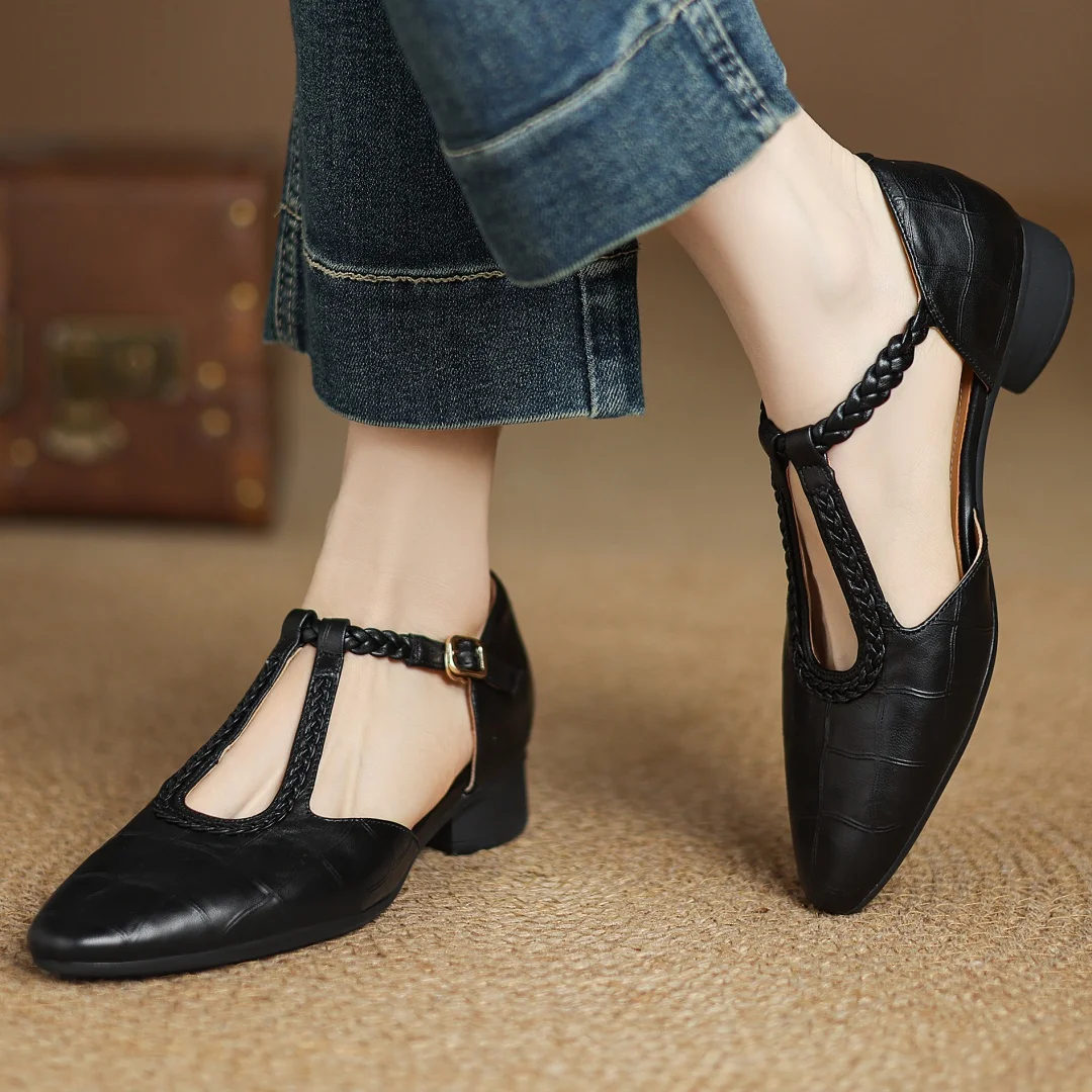 Lily | Adjustable Strap Mary Jane