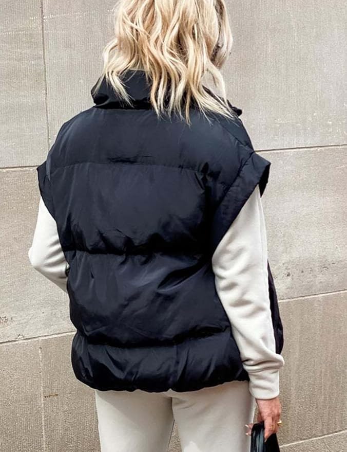 Charlotte™ – Soft Warm and Comfortable Short Puffer Jacket with Long Sleeves
