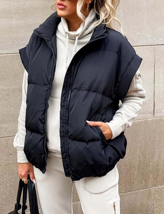 Charlotte™ – Soft Warm and Comfortable Short Puffer Jacket with Long Sleeves