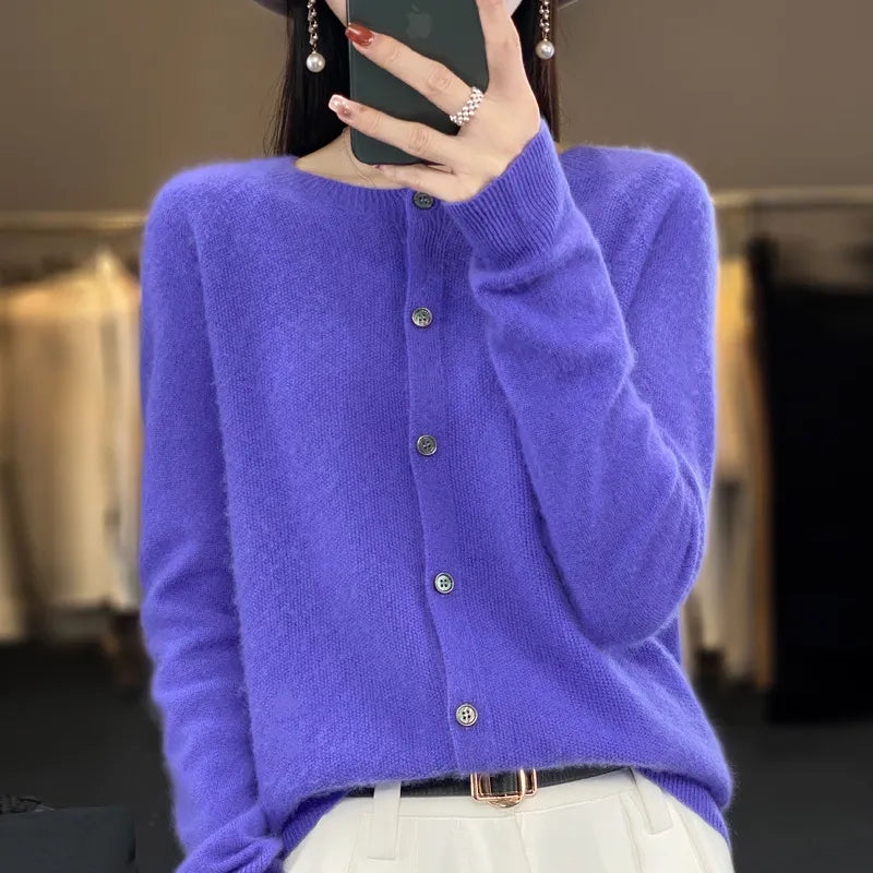 Annabel | Elegant Cardigans Made from Luxurious Merino Wool