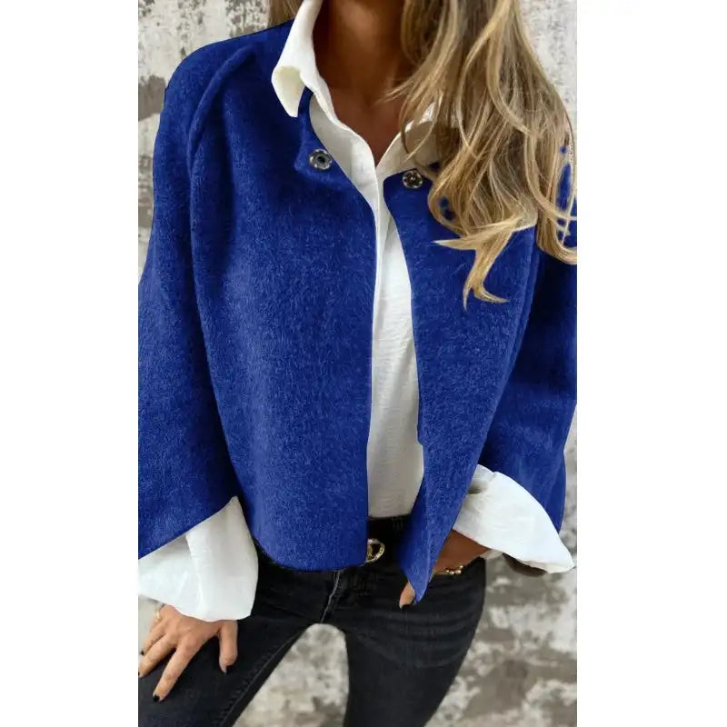 Amalia | Long Sleeve Round Neck Cardigan