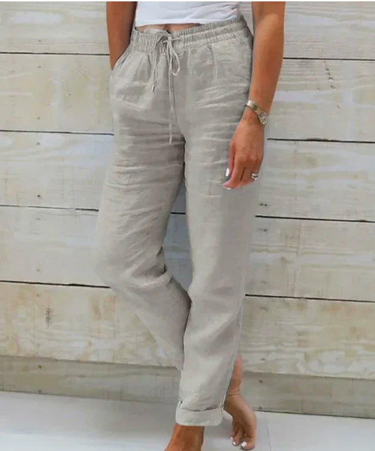 Leah | Elegant Casual Pants for a Comfortable and Trendy Style