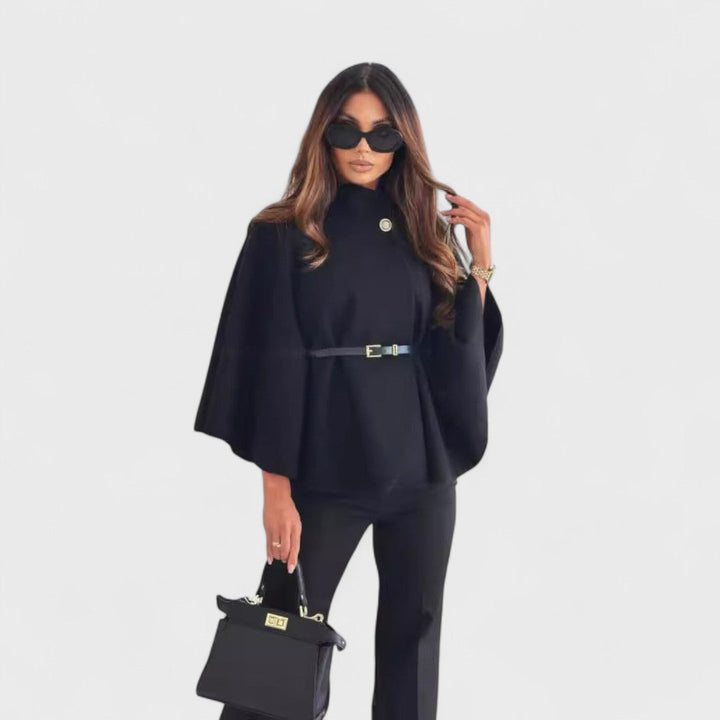 Lea | Chic Butterfly Jacket with Belt