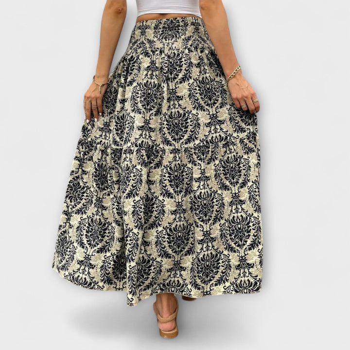 Flowing Patterned Skirt