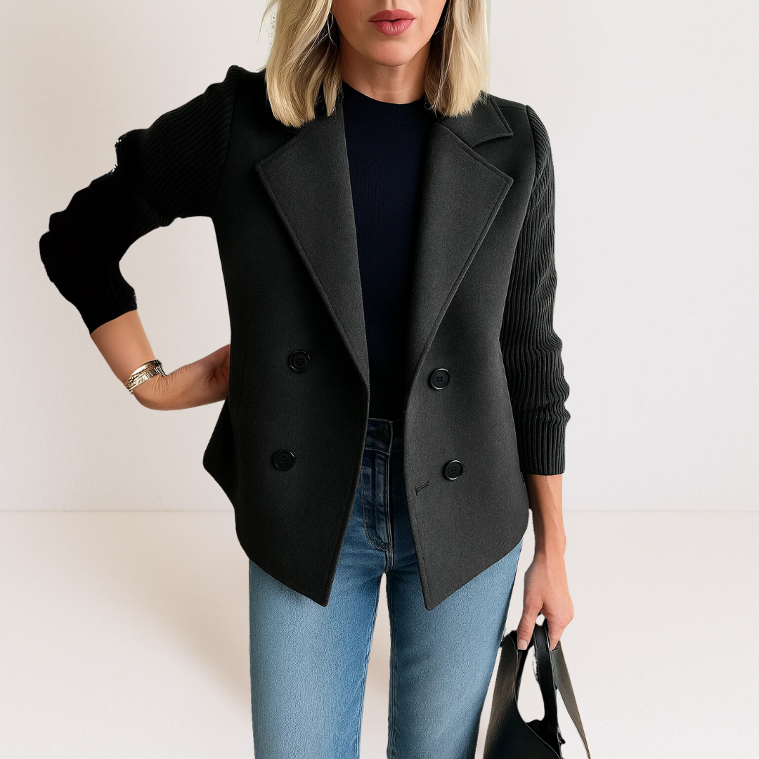 Eva| Sweater Blazer