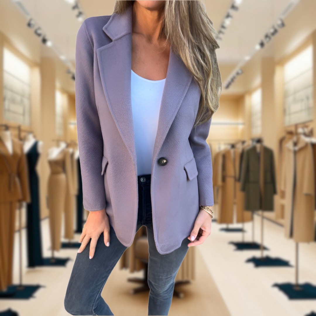 Bella - Casual Woolen Blazer