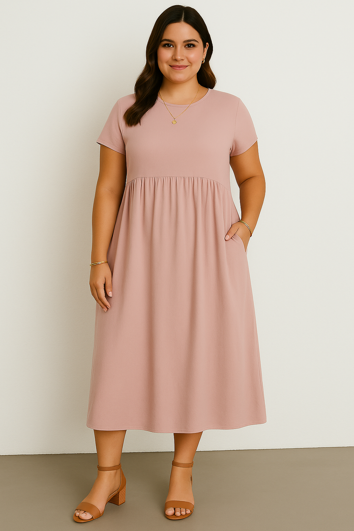 Alina | Casual Tummy Covering Dress