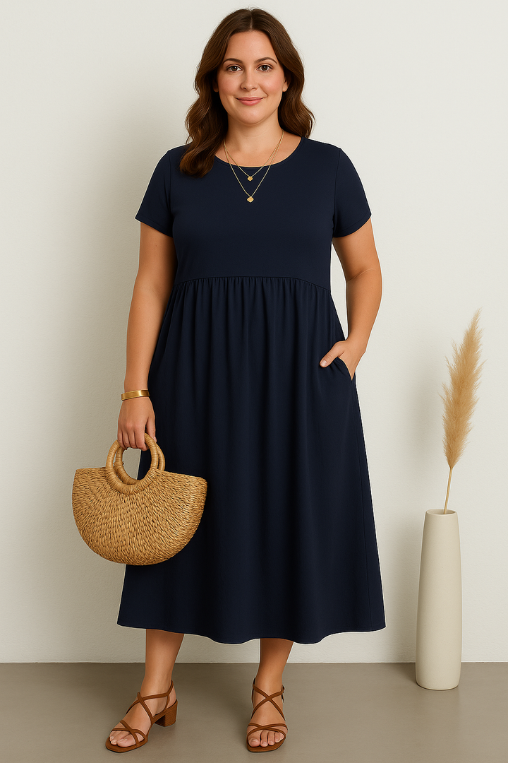 Alina | Casual Tummy Covering Dress