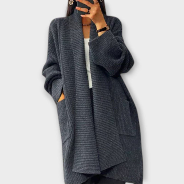 Euphemia – Long Knitted Cardigan