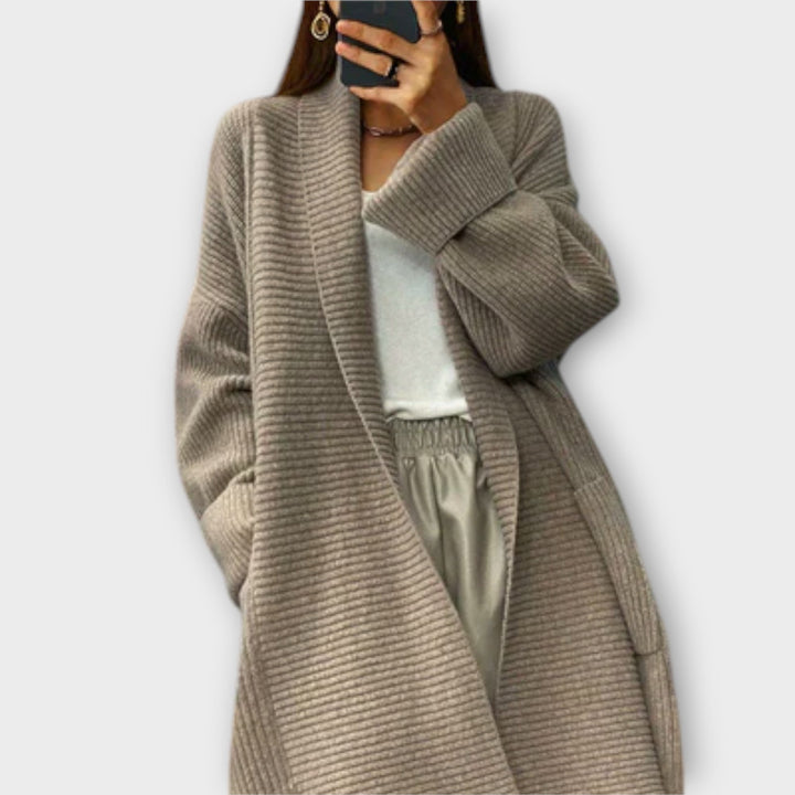 Euphemia – Long Knitted Cardigan