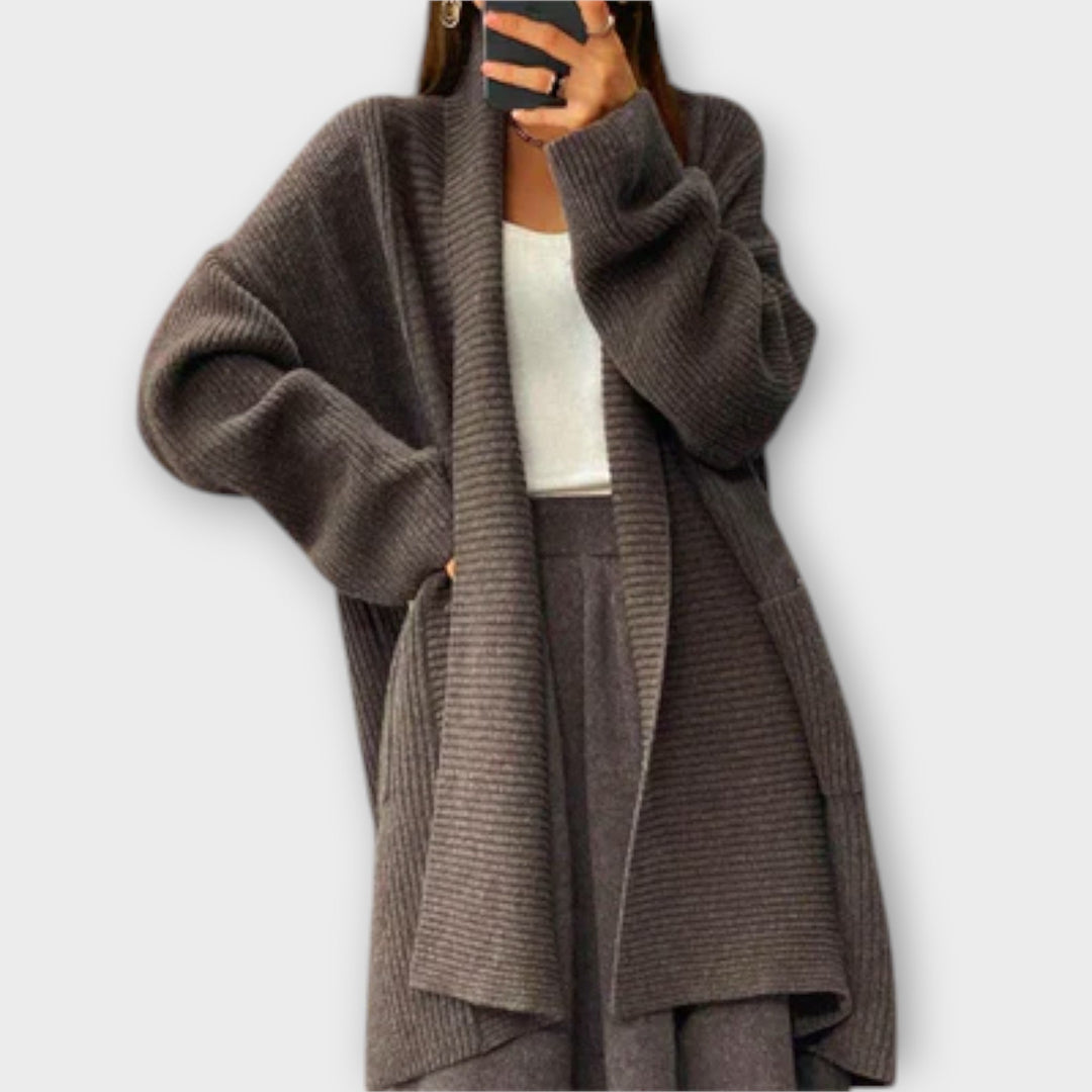 Euphemia – Long Knitted Cardigan