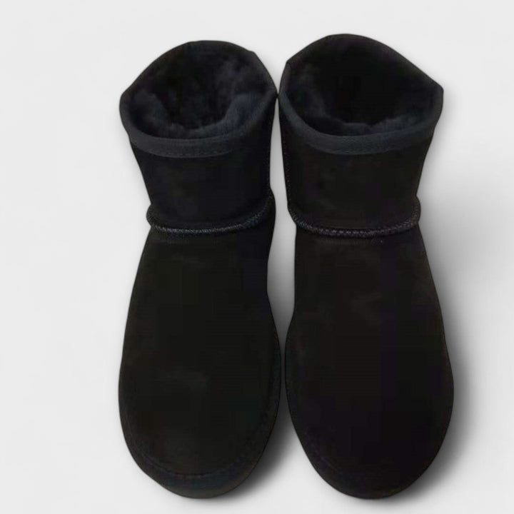 Milena | Winter Boots Lined With Ankle Height