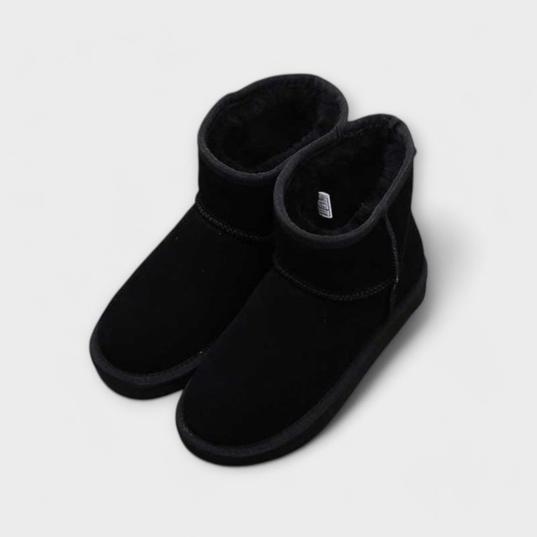 Milena | Winter Boots Lined With Ankle Height