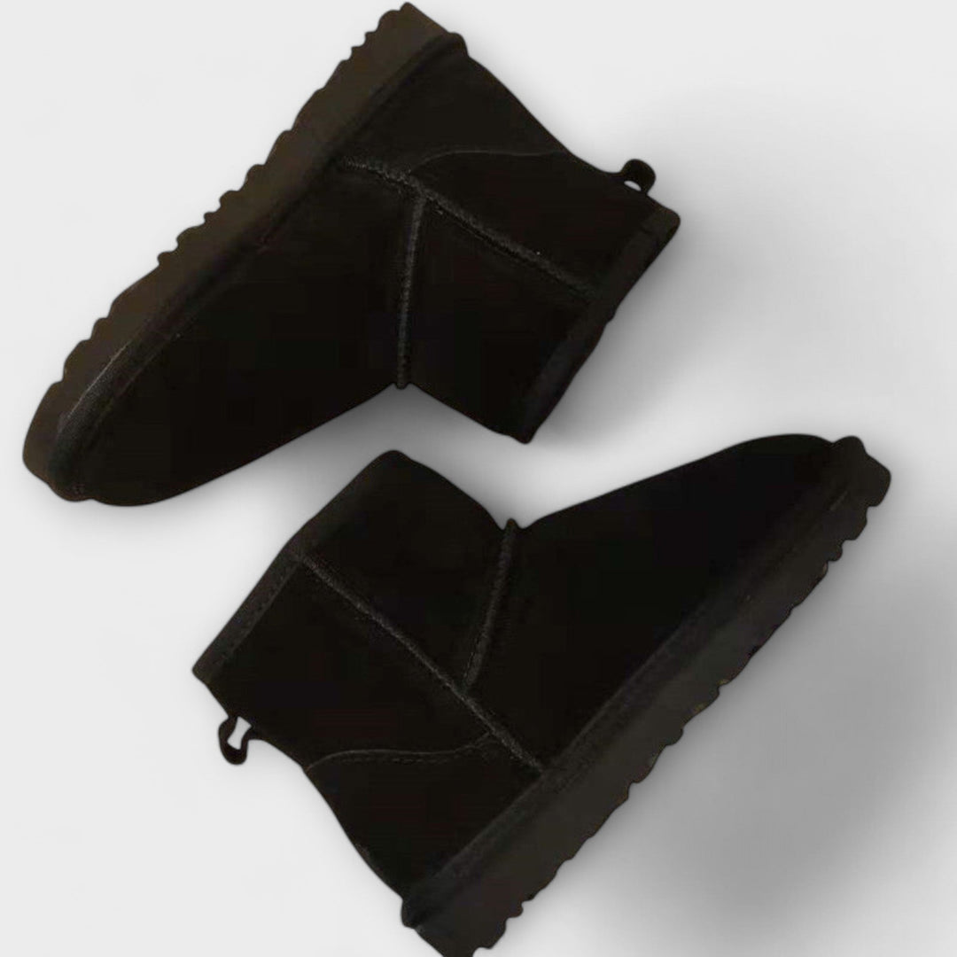 Milena | Winter Boots Lined With Ankle Height