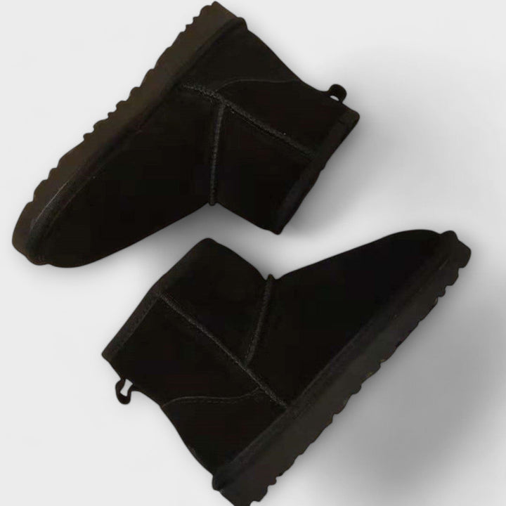 Milena | Winter Boots Lined With Ankle Height