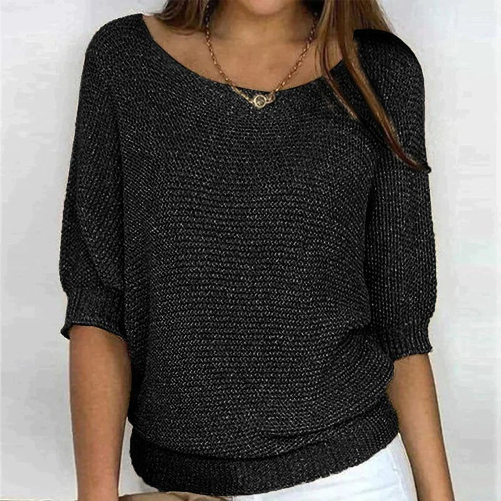 Jennifer Luxe | Cosy Knit Top