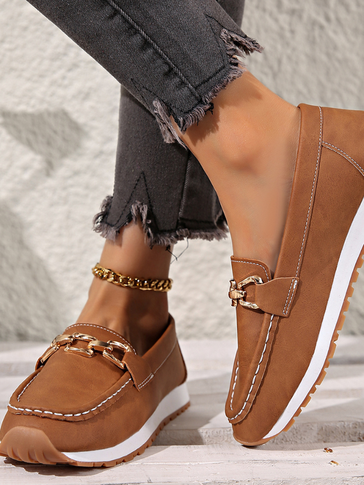 Isla | Chain Detail Loafers