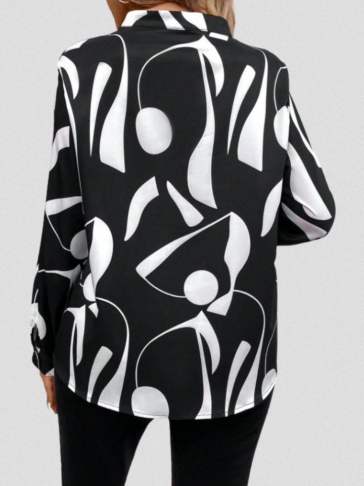 Lyra | Satin Look Blouse