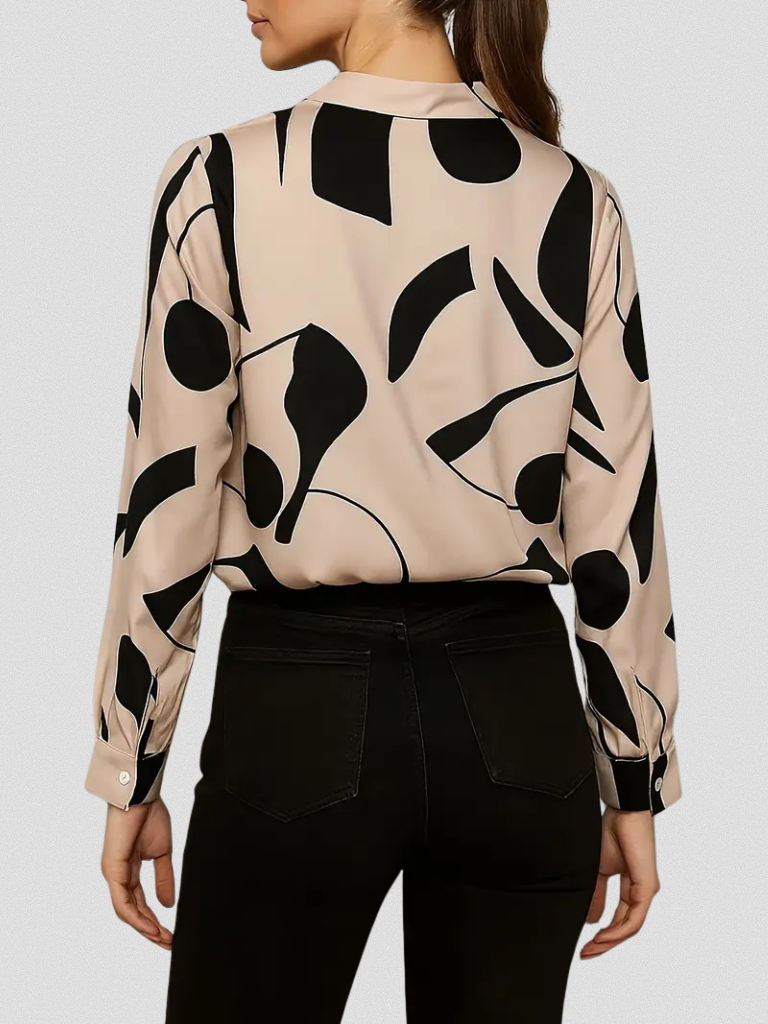 Lyra | Satin Look Blouse