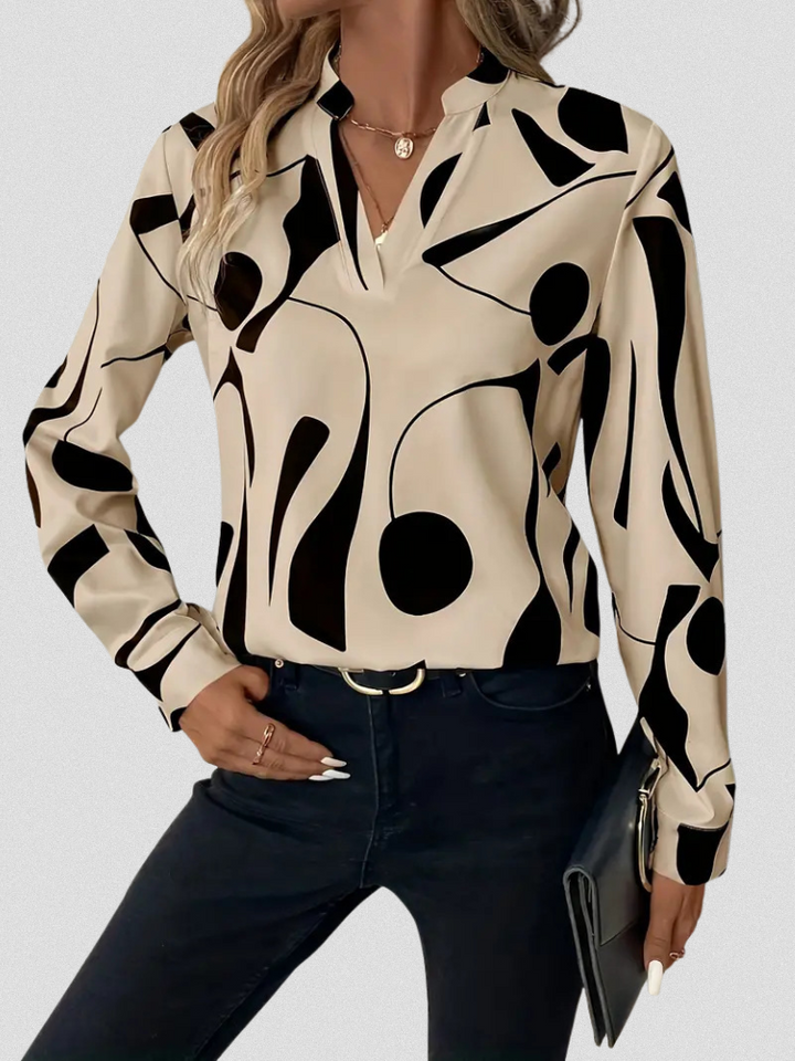 Lyra | Satin Look Blouse