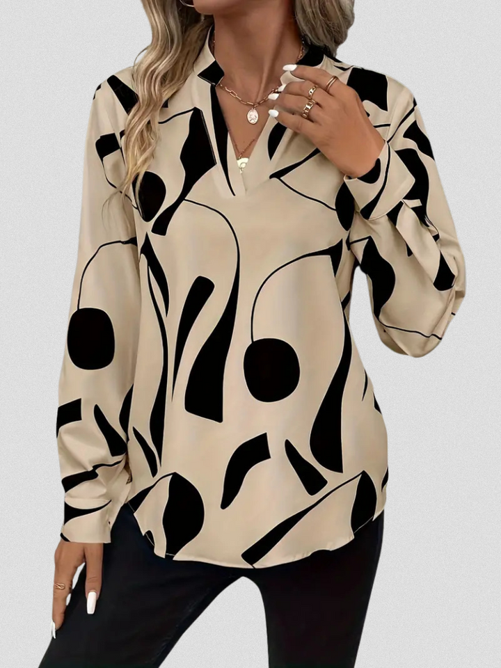 Lyra | Satin Look Blouse
