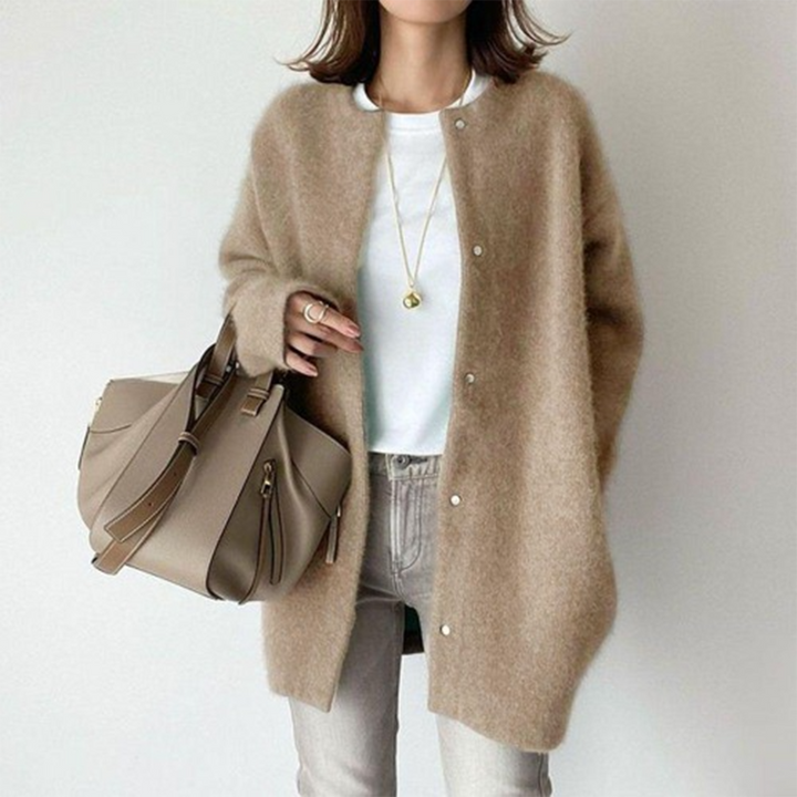 Chloé™ - Luxurious Elegant Cashmere Cardigan for Stylish Comfort
