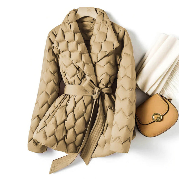 Avery™ - Elegant quilted down coat