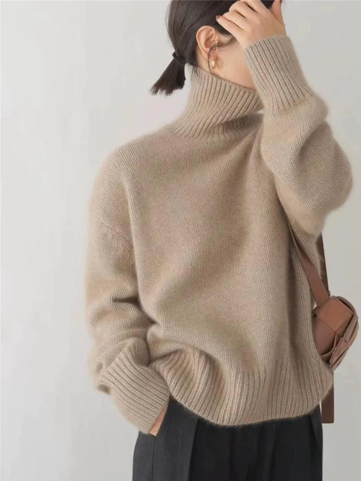 Isabella - Luxurious Cashmere High Collar for Elegant Style Moments