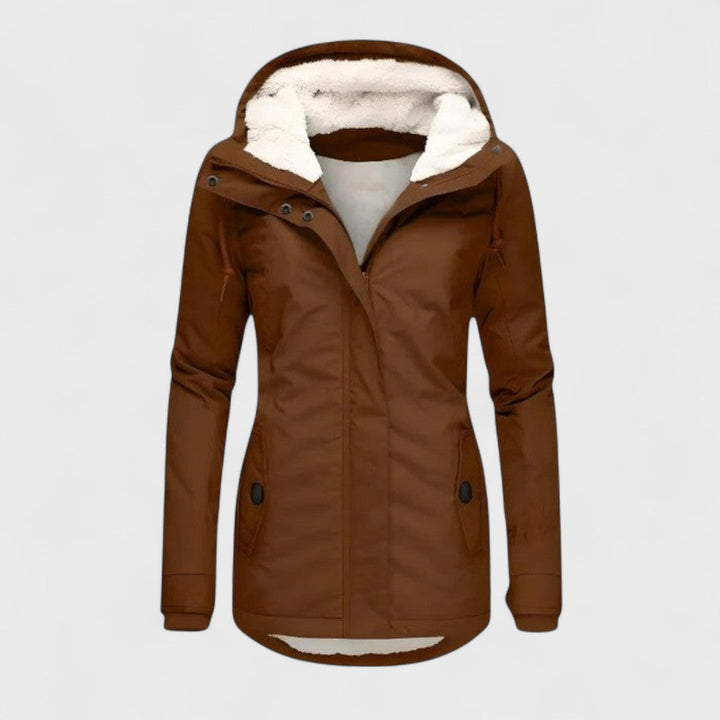 Amélie | Waterproof Winter Jacket with Hood