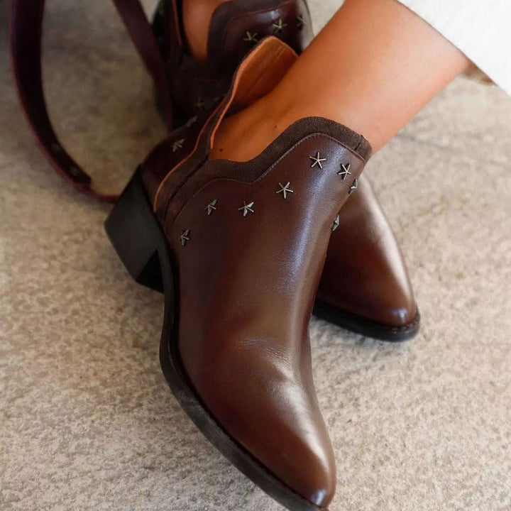 Natalie | Western Boots With Studs