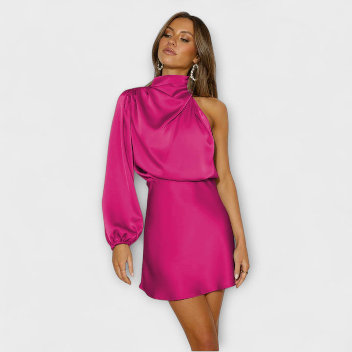 Mara - Mini Dress with Draping