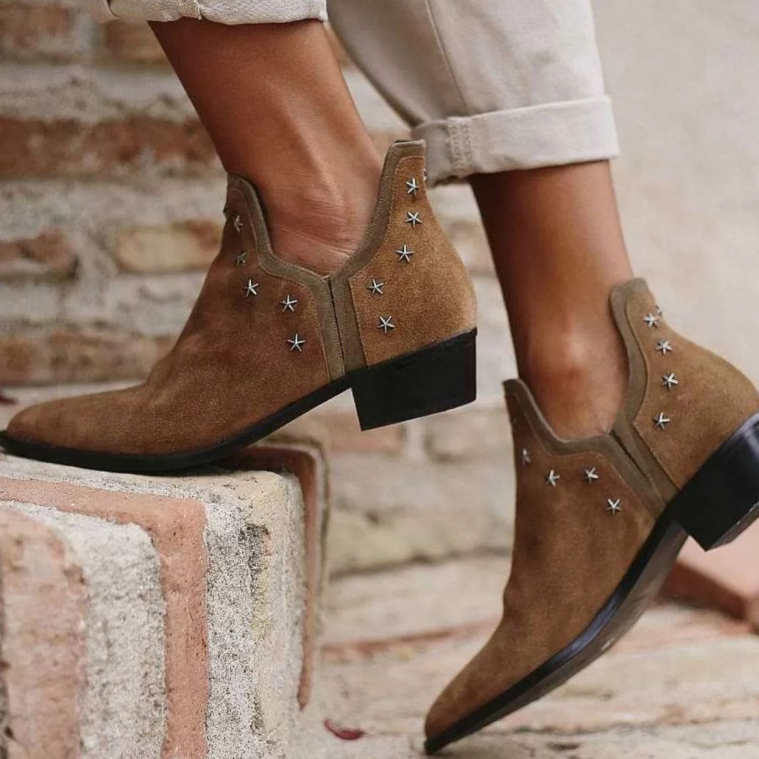 Natalie | Western Boots With Studs