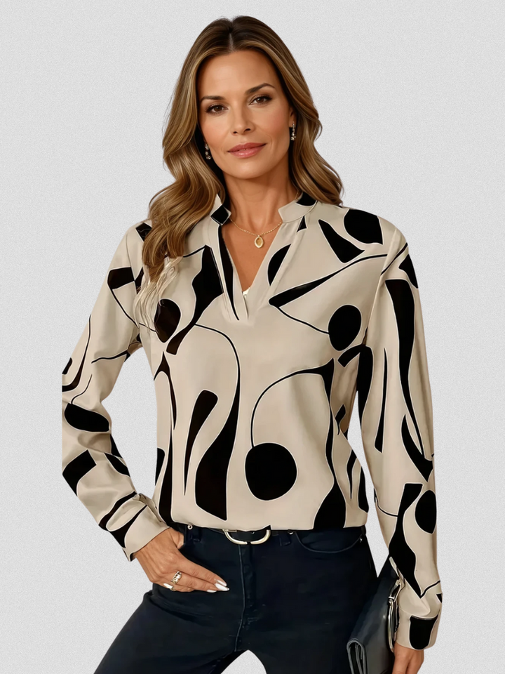 Lyra | Satin Look Blouse