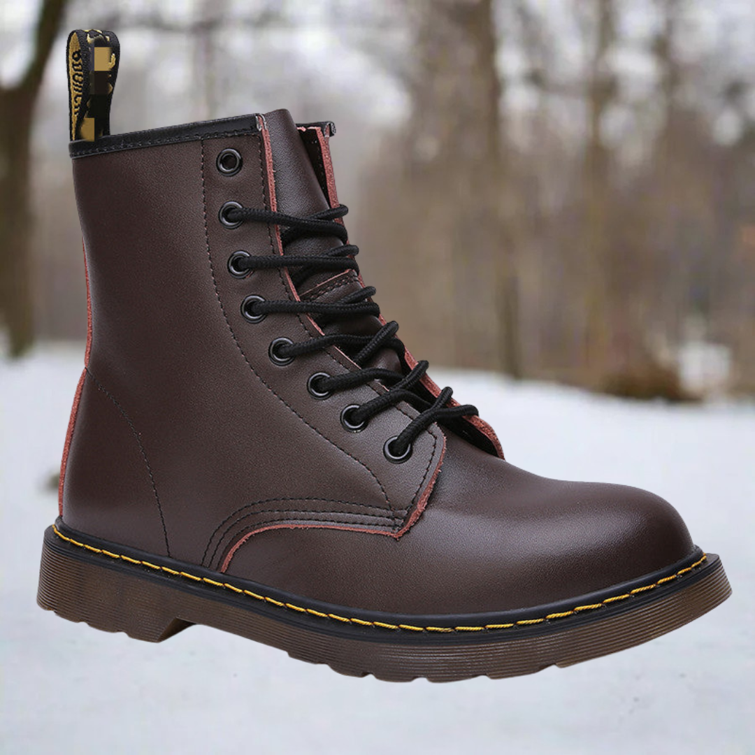 Amaia - Classic Leather Ankle Boots