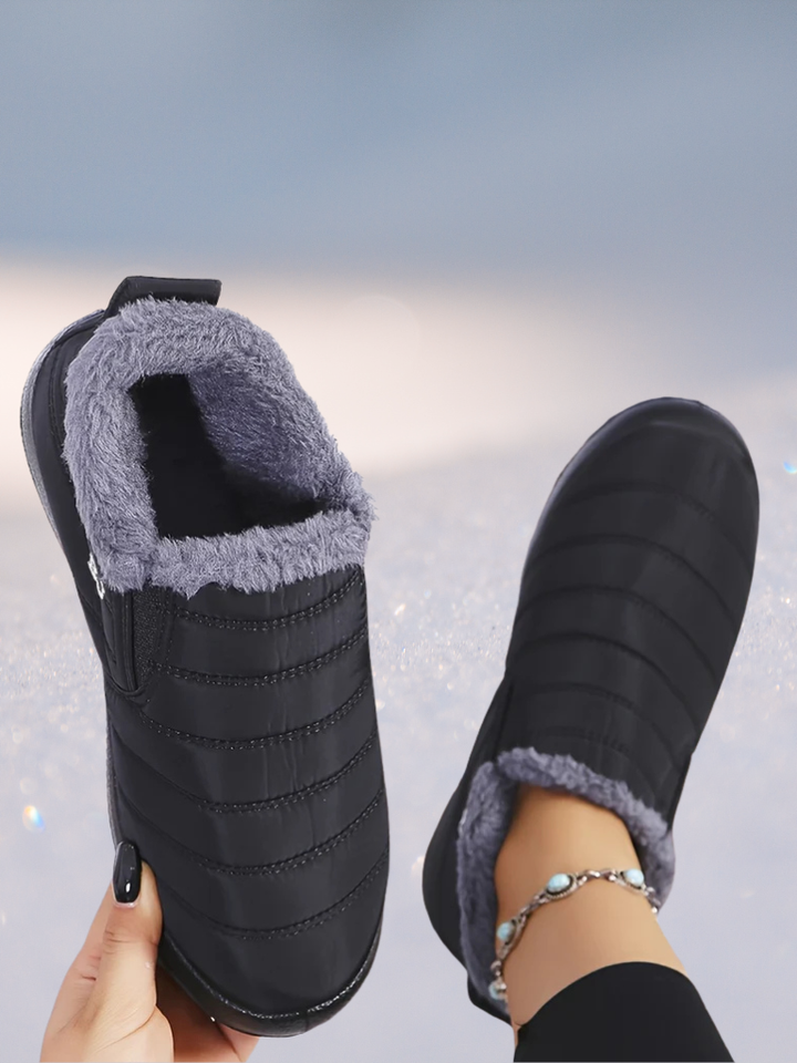 Vicky | Cozy Winter Slip On Boots