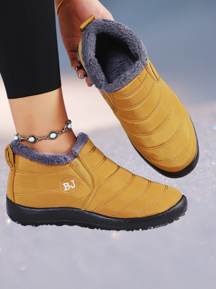 Vicky | Cozy Winter Slip On Boots
