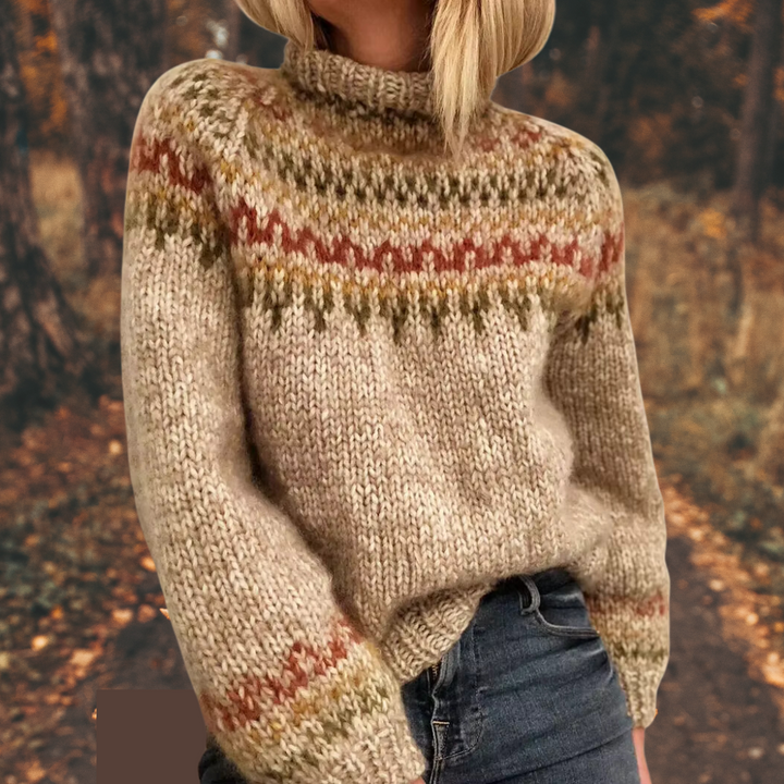 Astrid™ Women's Nordic Elegant Knit Sweater for Women