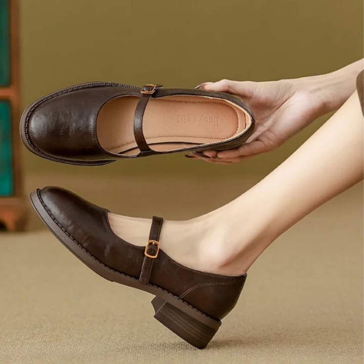 Jasmine | Timeless Mary Jane Shoes with Strap
