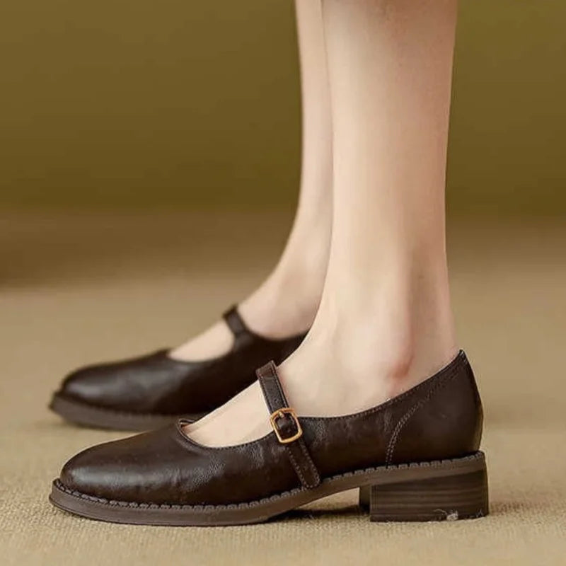 Jasmine | Timeless Mary Jane Shoes with Strap