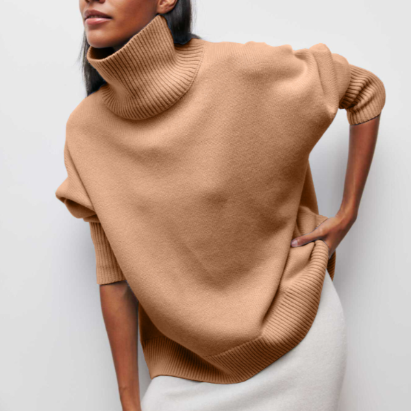 Avery™ - Comfortable pullover with stylish high collar for a sophisticated look