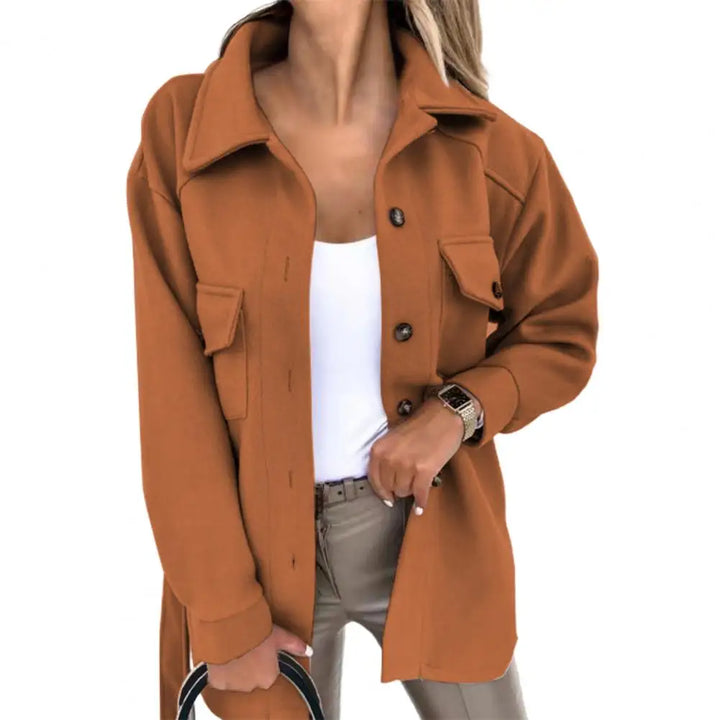 Sabrina | Elegant oversized long jacket for a sophisticated style