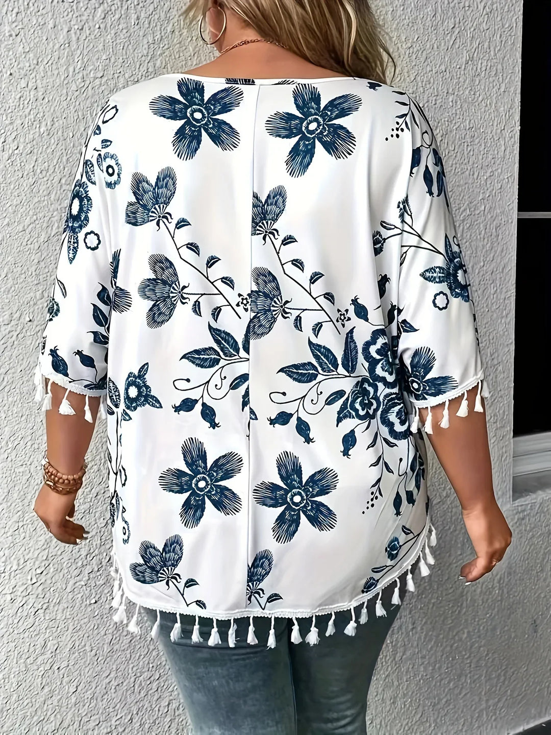 Casual Outing Blouse - Easy Comfort and Style