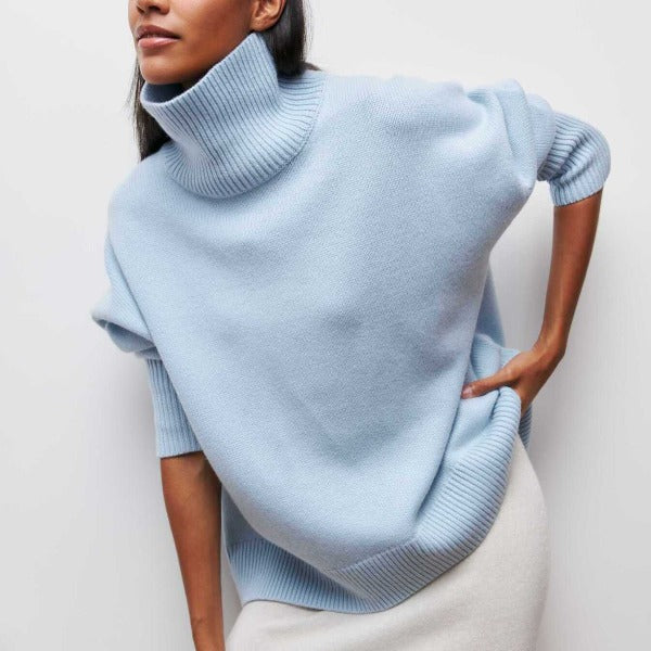 Avery™ - Comfortable pullover with stylish high collar for a sophisticated look