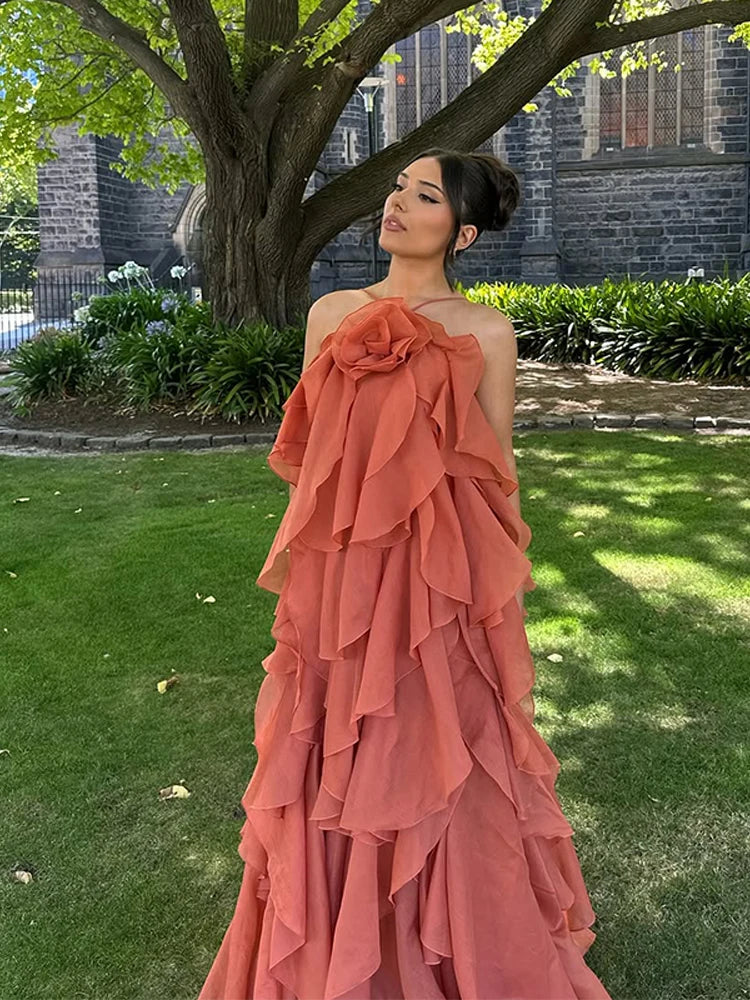 Eliza – Layered Floral Summer Dress